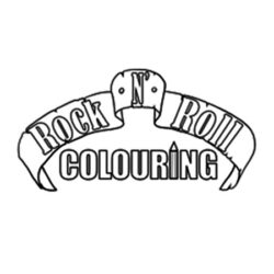 Rock N Roll Colouring Books